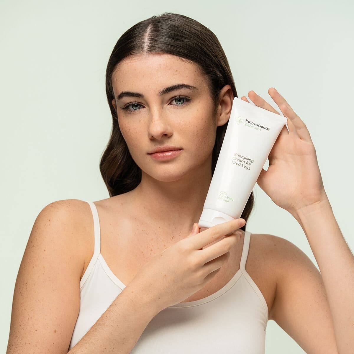 Enerģizējošais krēms nogurušām kājām CBD Zencalm InnovaGoods 200 ml - Image 2