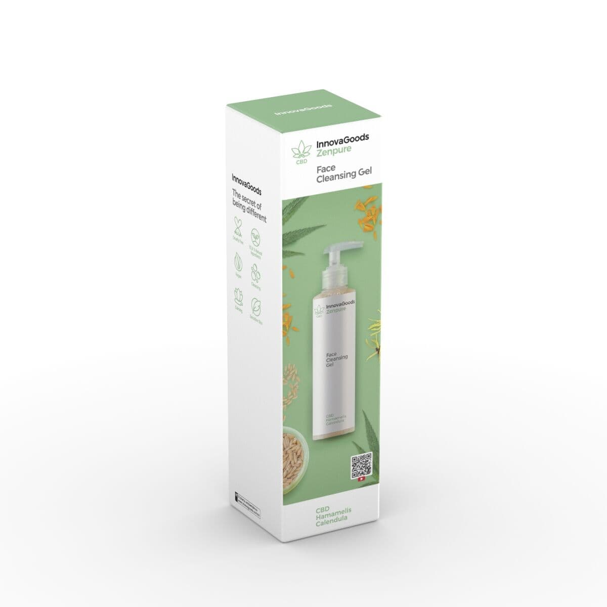 Sejas tīrīšanas želeja CBD Zenpure InnovaGoods 200 ml - Image 8