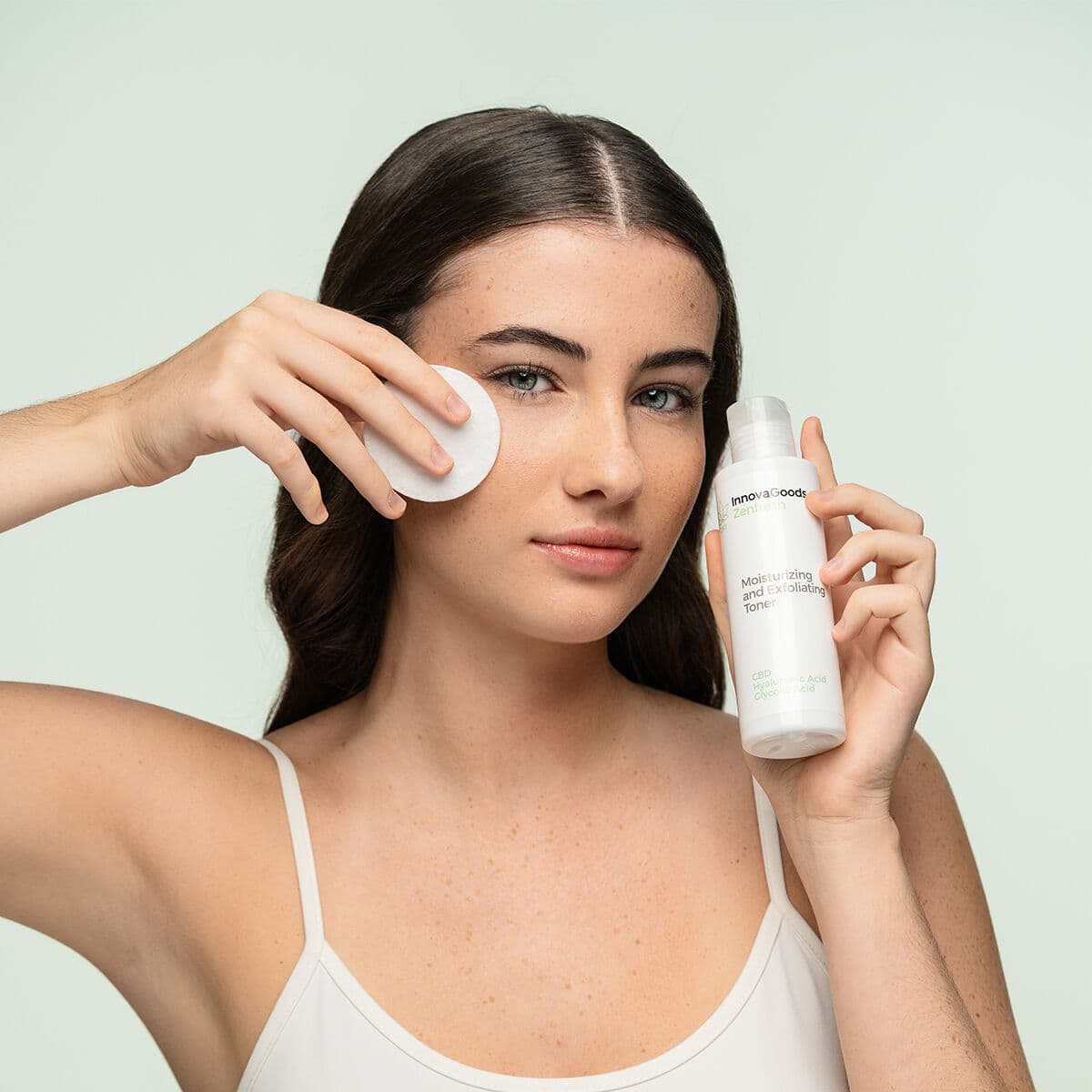 Drėkinamasis ir šveičiamasis veido tonikas CBD Zenfresh InnovaGoods 150 ml - Image 3