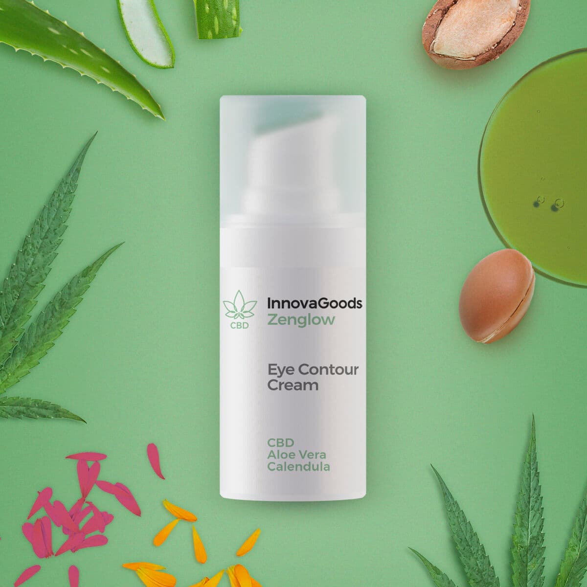 Augenkontur CBD Zenglow InnovaGoods 15 ml - Image 5