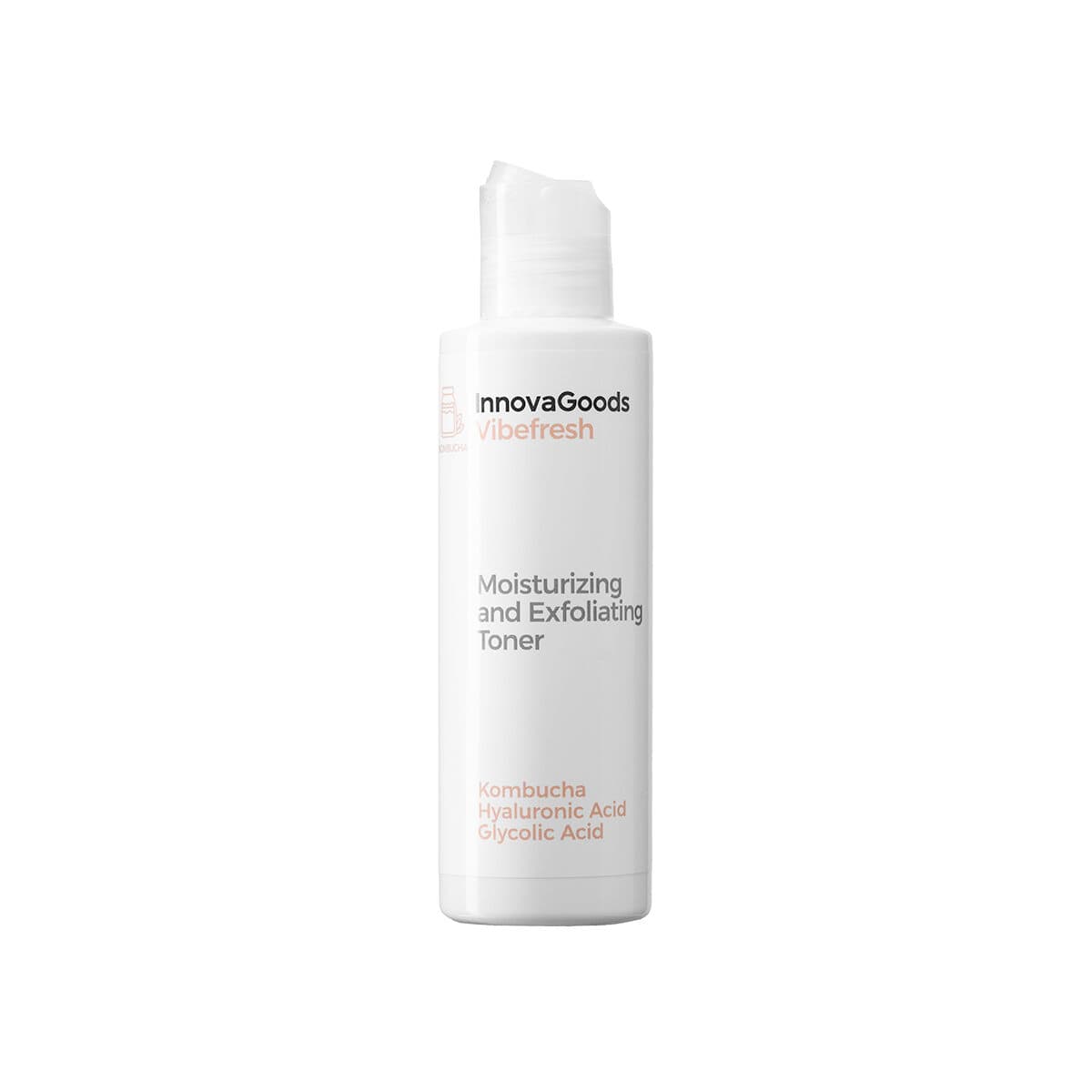 Fuktgivande och exfolierande ansiktstonic Kombucha Vibefresh InnovaGoods 150 ml - Image 6