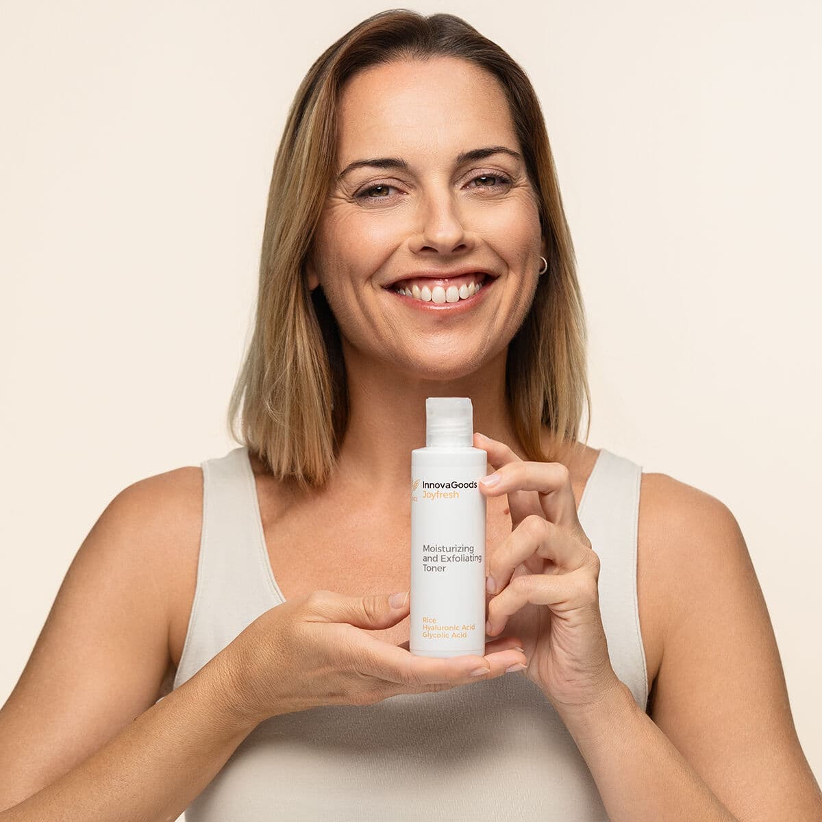 Nawilżający i złuszczający tonik do twarzy Rice Joyfresh InnovaGoods 150 ml - Image 2