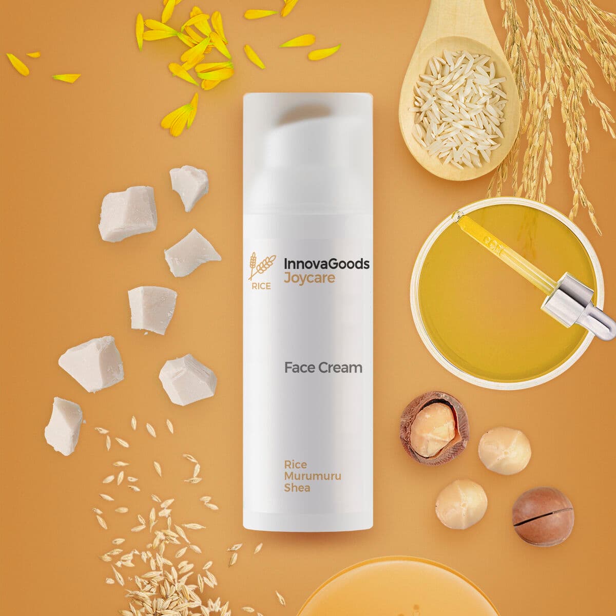 Mitrinošs Sejas Krēms Rice Joycare InnovaGoods 50 ml - Image 5