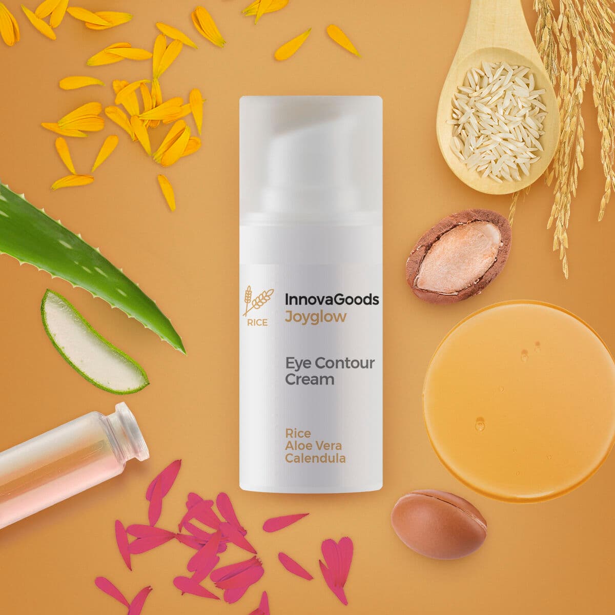 Contorno de Ojos Rice Joyglow InnovaGoods 15 ml - Image 7