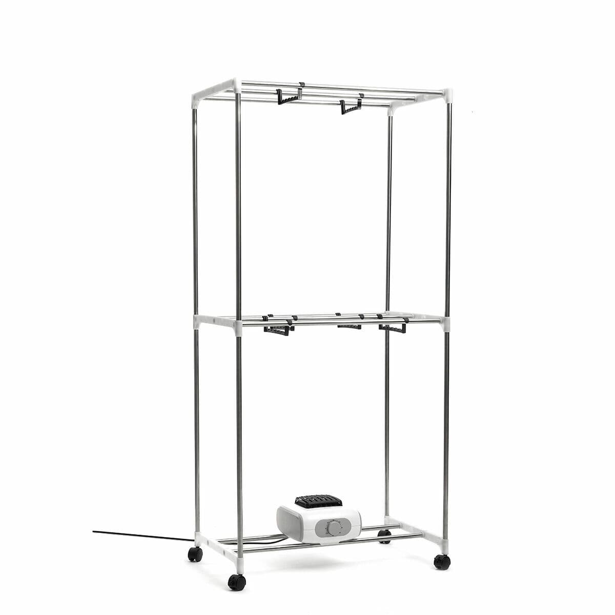 Bærbar elektrisk tørker med 2 nivåer Dupledry Blue InnovaGoods 1200 W - Image 10