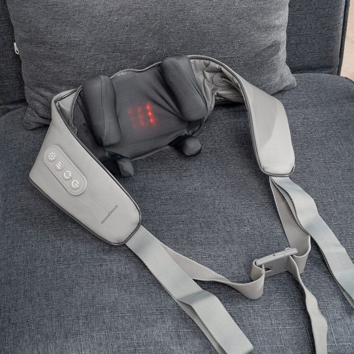 Įkraunamas 6D kaklo ir nugaros masažuoklis Silax InnovaGoods - Image 9