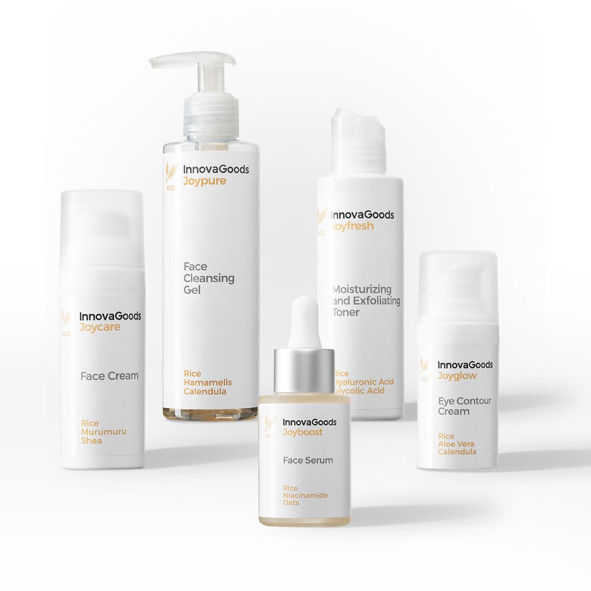 Pack Gesichtspflege-Routine Rice InnovaGoods - Image 7