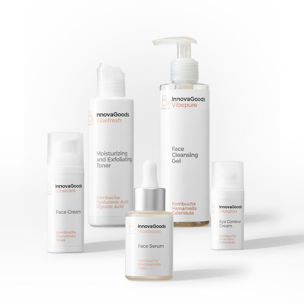 Pack Gesichtspflege-Routine Kombucha InnovaGoods - Image 7