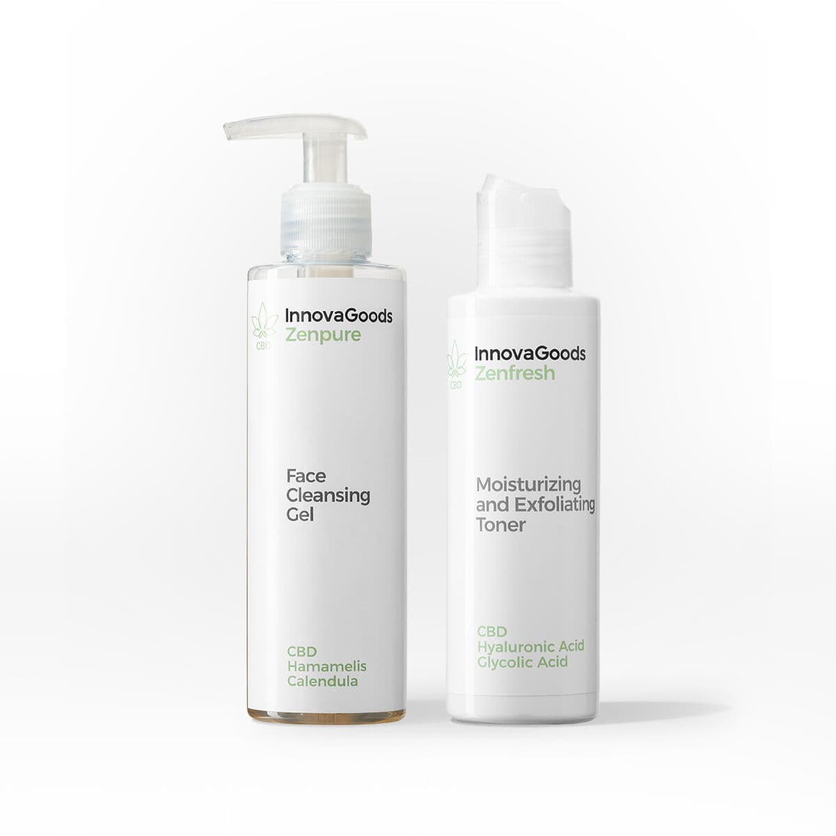 Doppel-Pack Gesichtsreinigung CBD InnovaGoods - Image 3