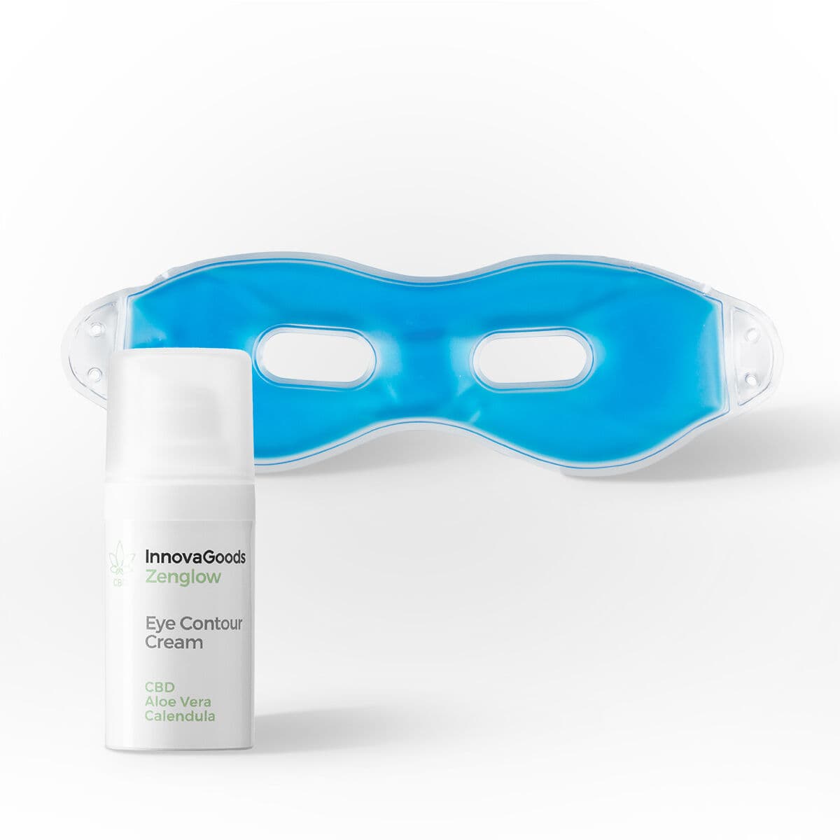 Atpalaiduojantis akių kontūro gydymo paketas CBD InnovaGoods - Image 5