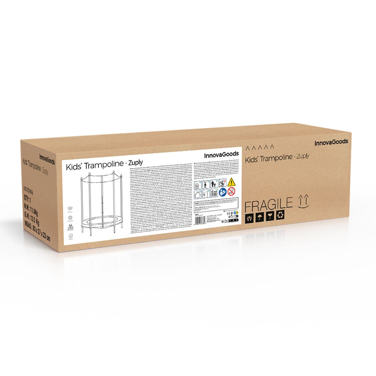 Cama Elástica Infantil con Red de Seguridad Zuply InnovaGoods - Image 10