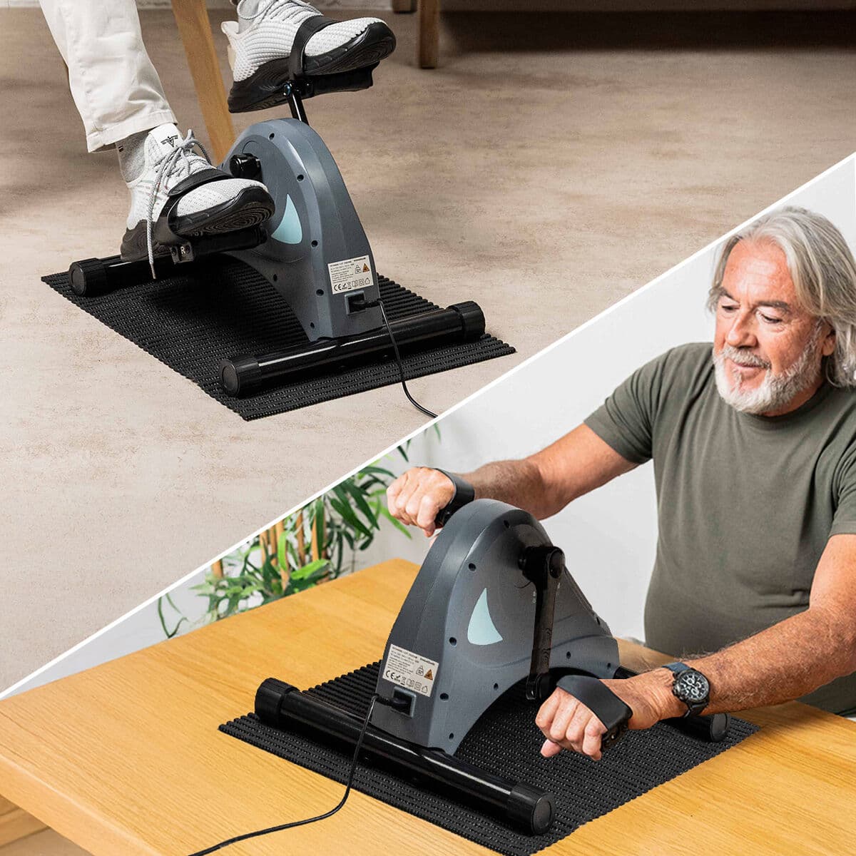 Pedaleador Eléctrico Asistido para Piernas y Brazos con Esterilla y Mando Velora 3000 InnovaGoods - Image 2