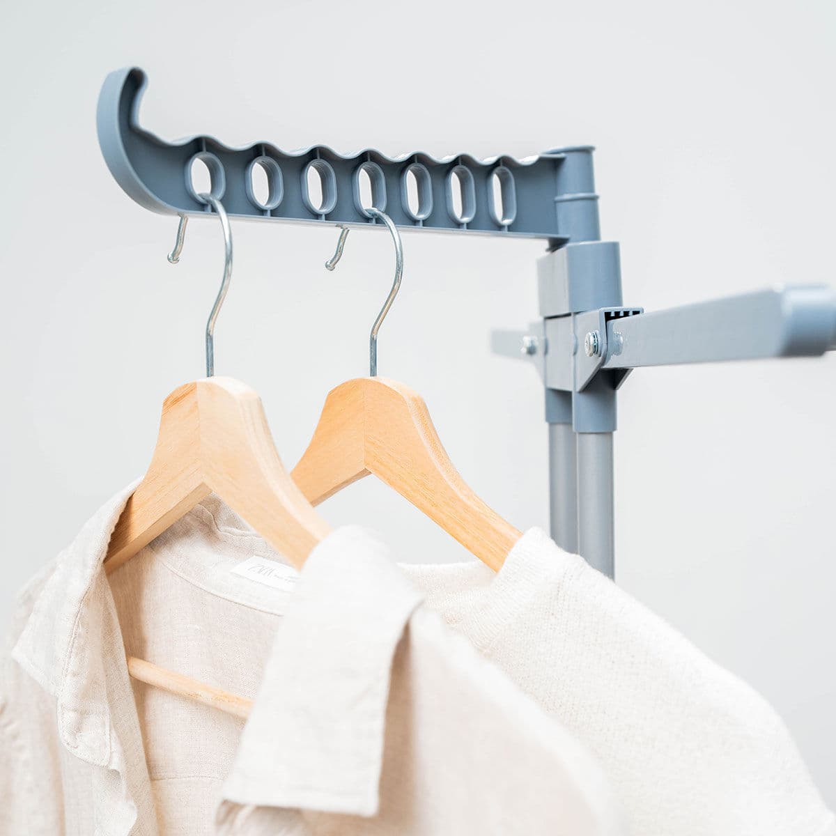 Tendedero Plegable Vertical Extensible con Ruedas Dolver XL InnovaGoods 30 Barras - Image 3