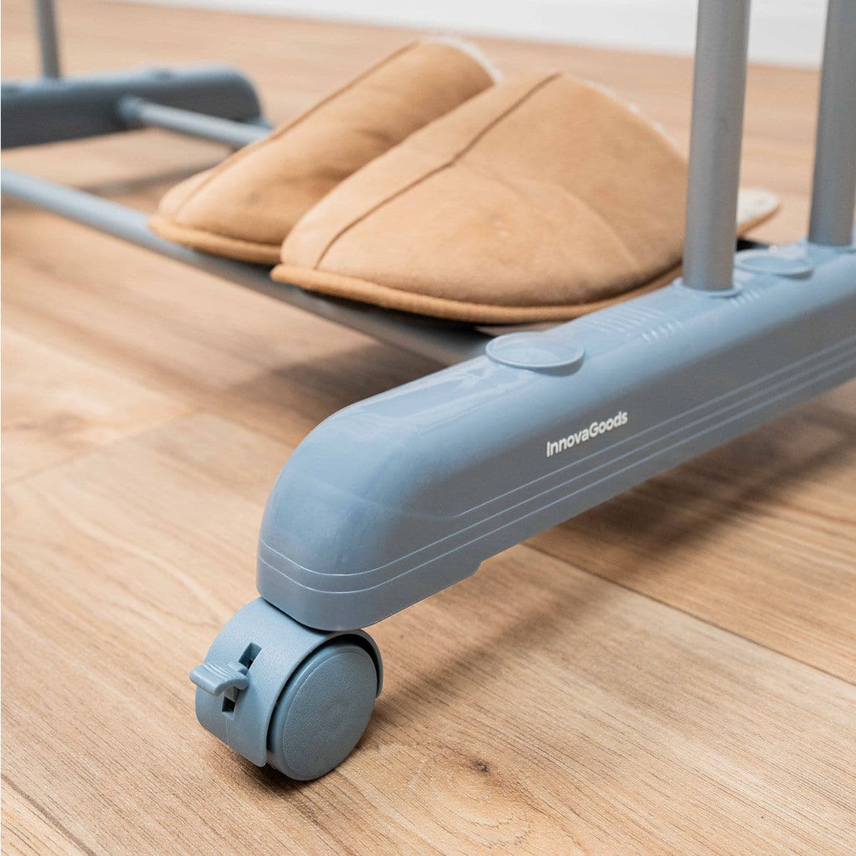 Tendedero Plegable Vertical Extensible con Ruedas Dolver XL InnovaGoods 30 Barras - Image 4