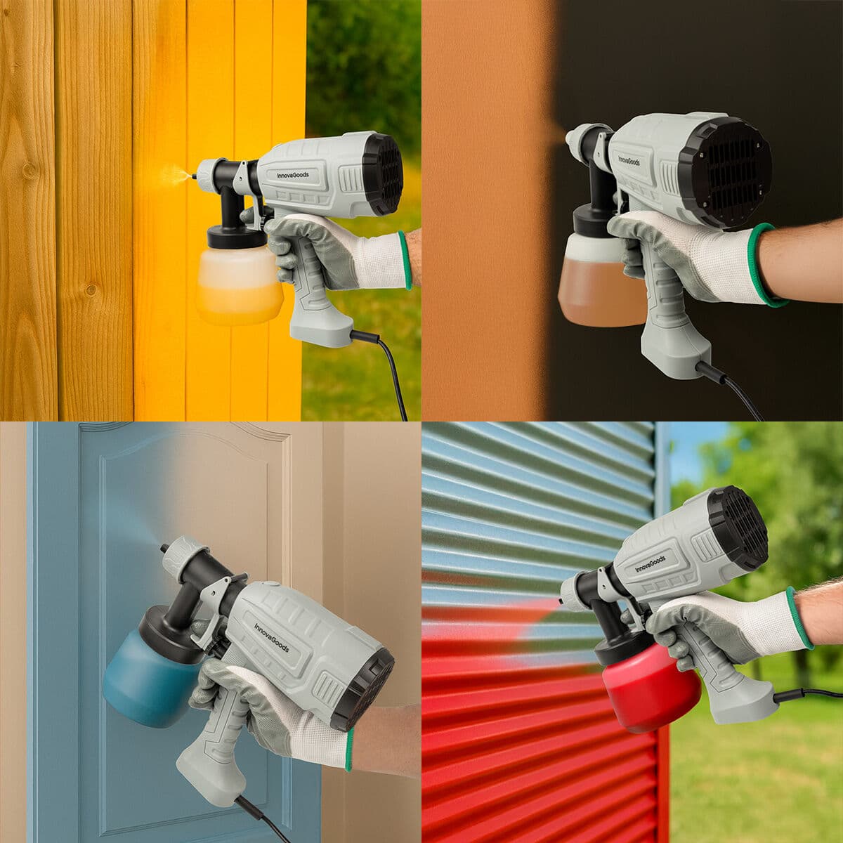 Elektrisk färgspruta (sprej) Spraint InnovaGoods 1 L 500 W - Image 3