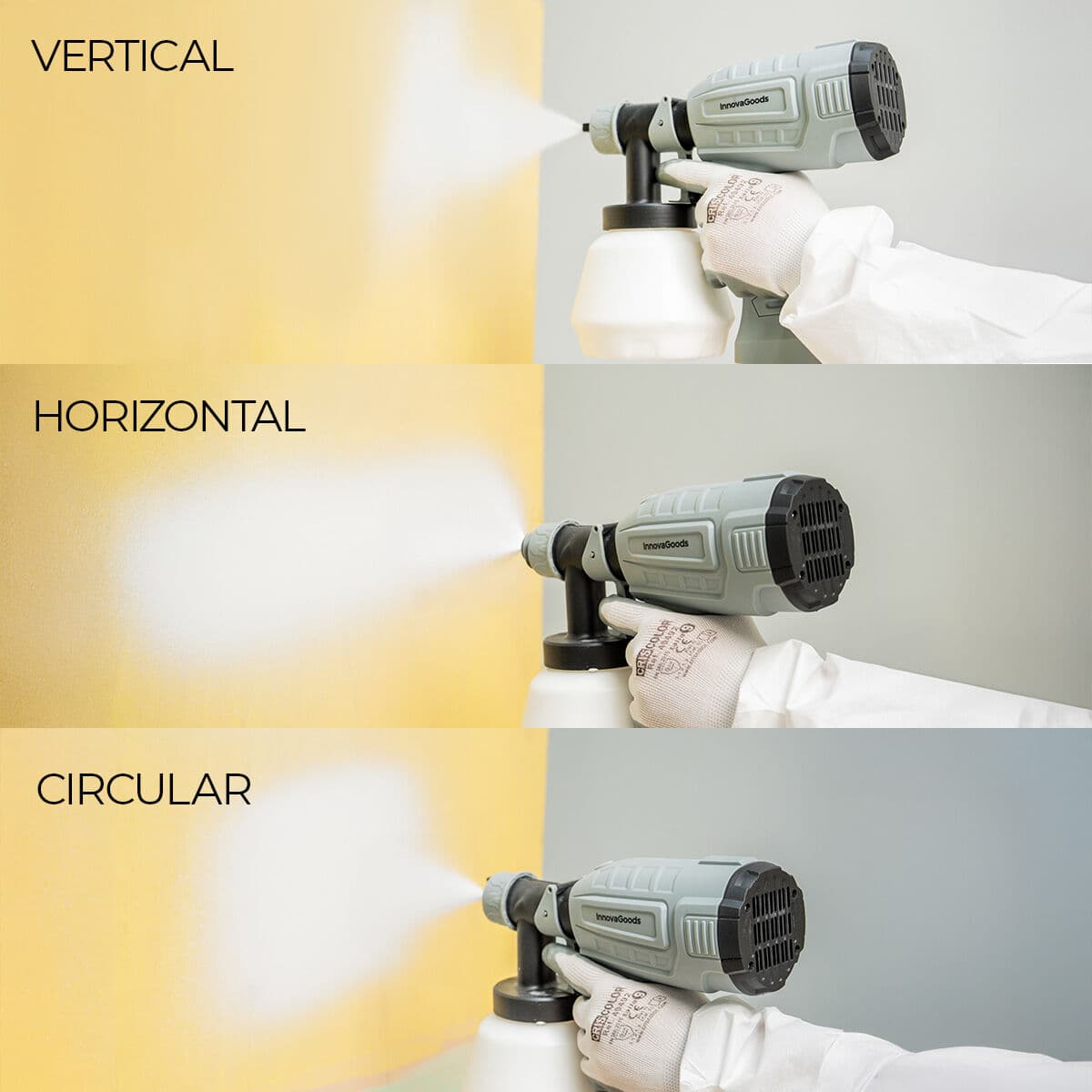 Elektrisk färgspruta (sprej) Spraint InnovaGoods 1 L 500 W - Image 6