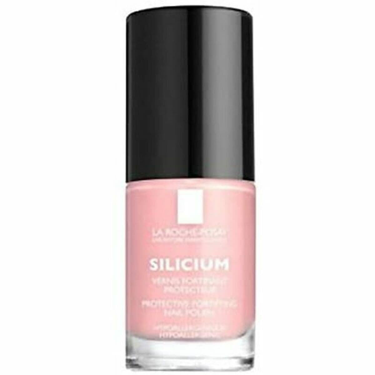 verniz de unhas La Roche Posay Toleriane Silicium Nº 02 Rose 6 ml Protetor Solar Tratamento Fortificante