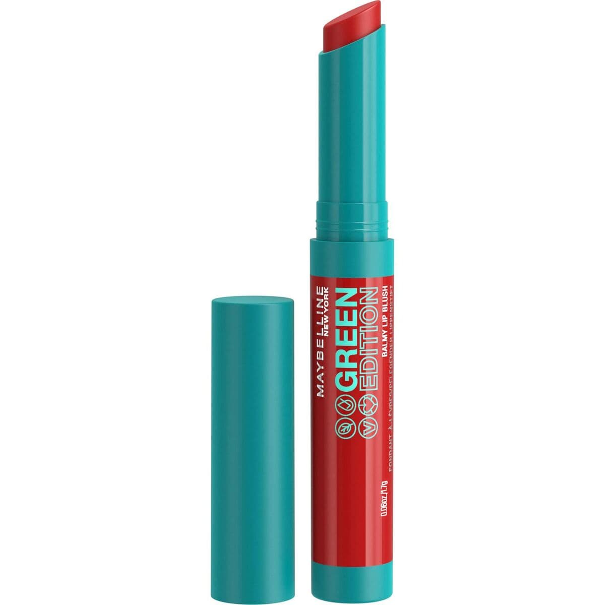 Spalvotas lūpų balzamas Maybelline Green Edition Nº 02-Bonfire 1,7 g