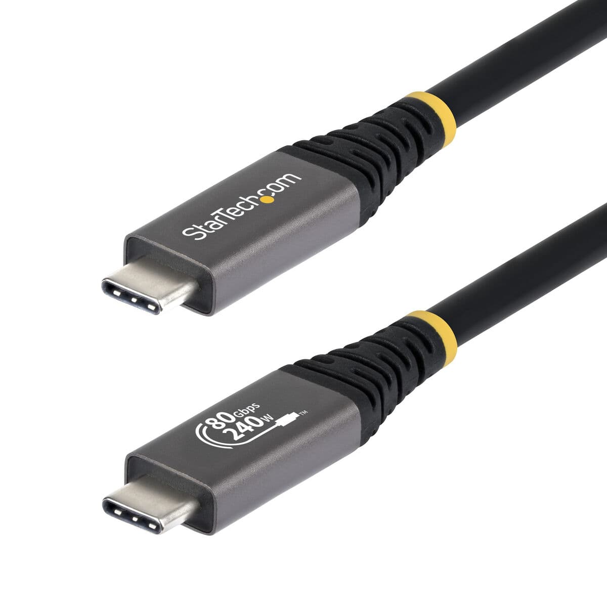 Câble USB Startech CC1M80GUSB4CABLE Noir 1 m