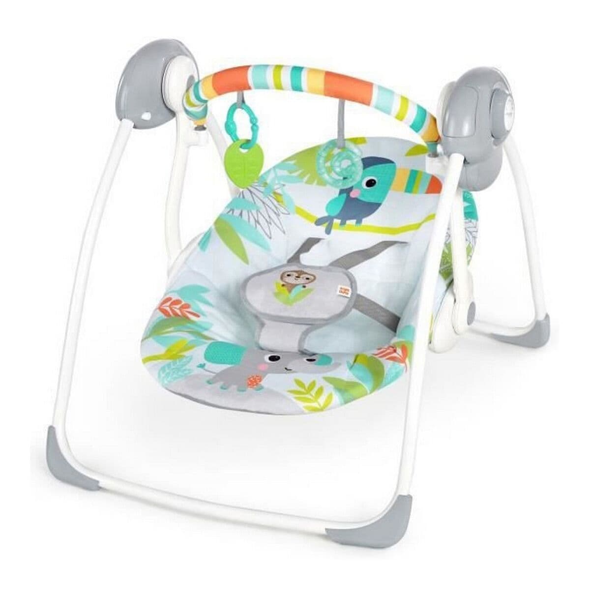Mecedora Ingenuity Compact portable swing Multicolor Animales