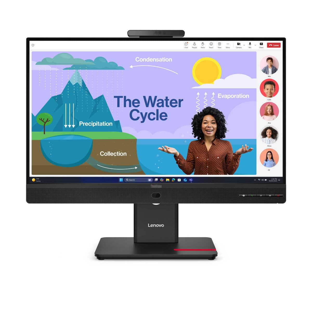 Écran Lenovo 64B7UAT1EU Full HD 23,8"