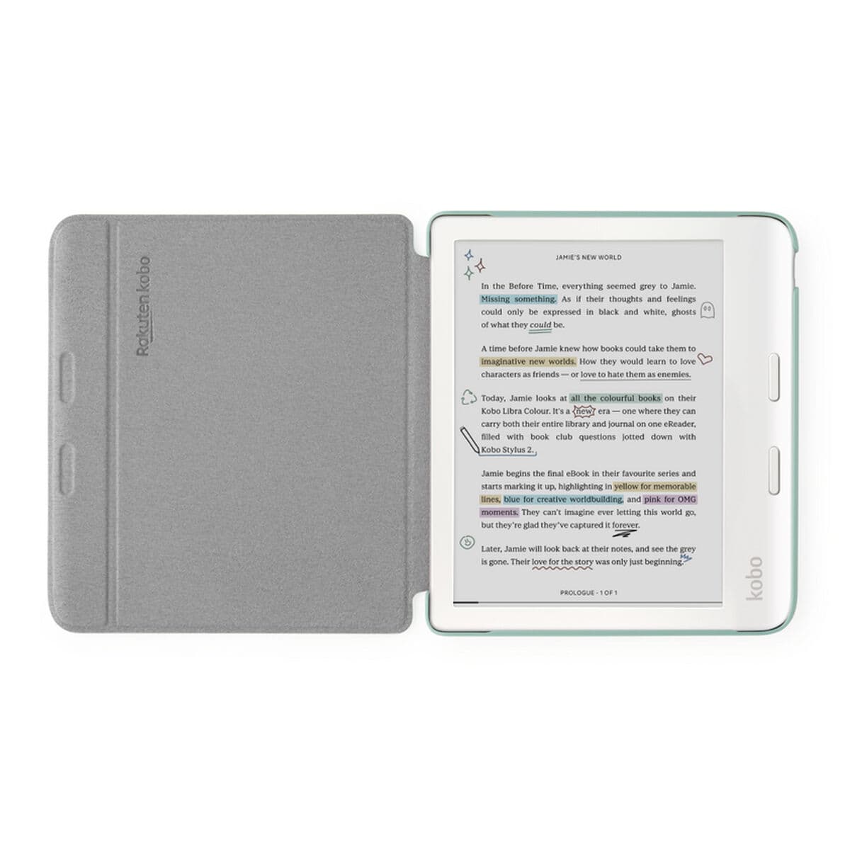 eBook Rakuten N428-AC-GR-O-PU grün 7"