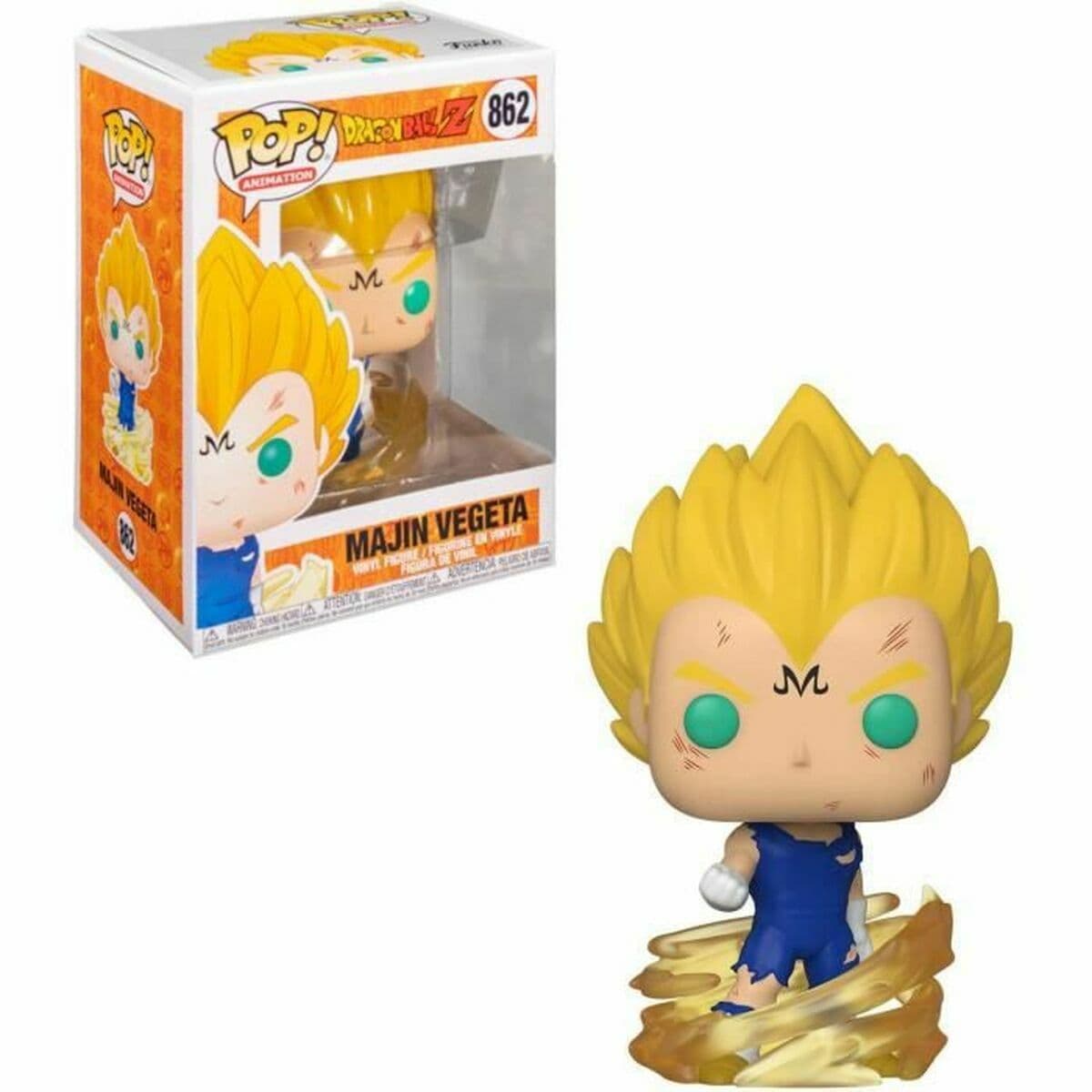 Figurine d'action Majin Vegeta Funko Pop! DBZ S8 (1 Unité)