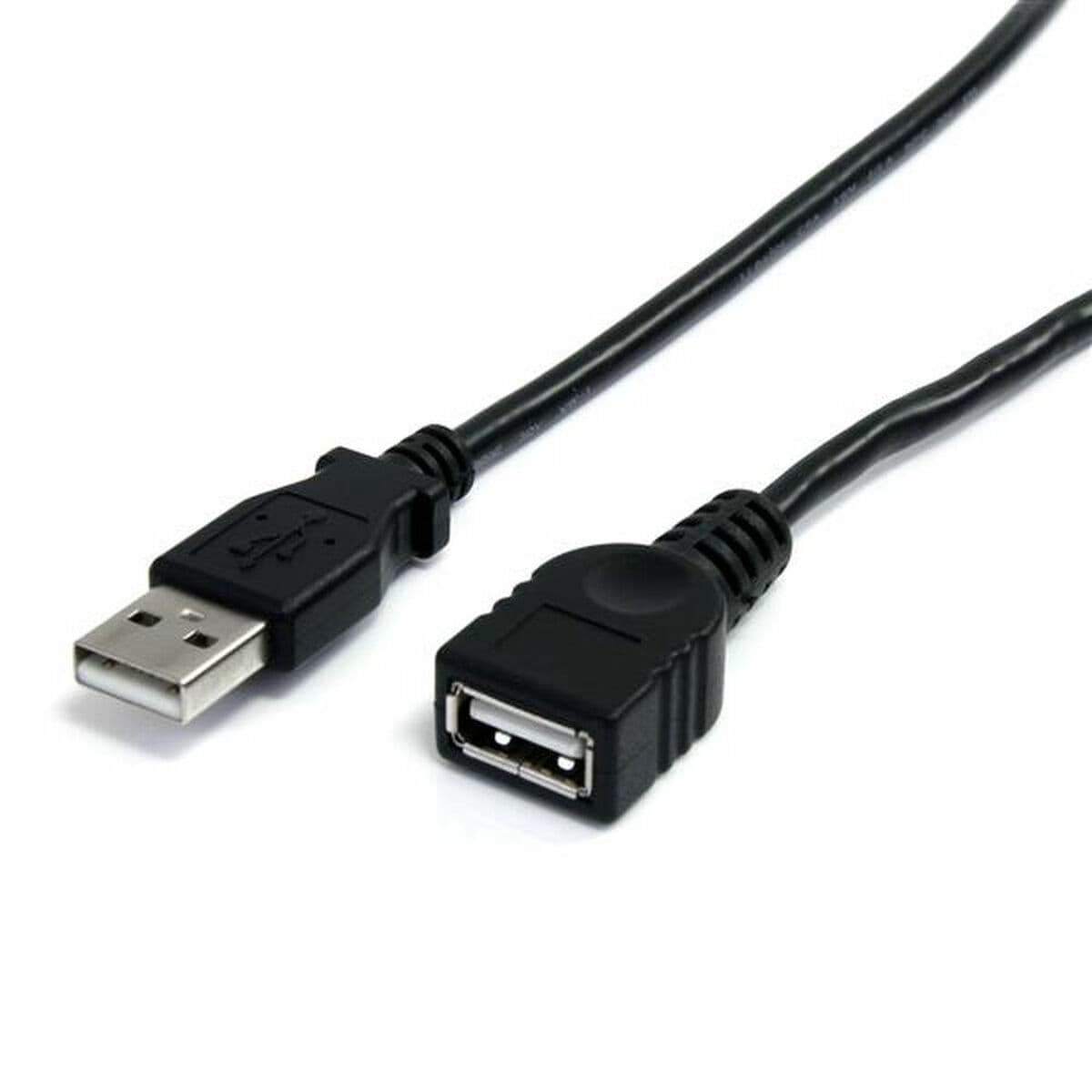 Câble USB Startech USBEXTAA6BK USB A Noir