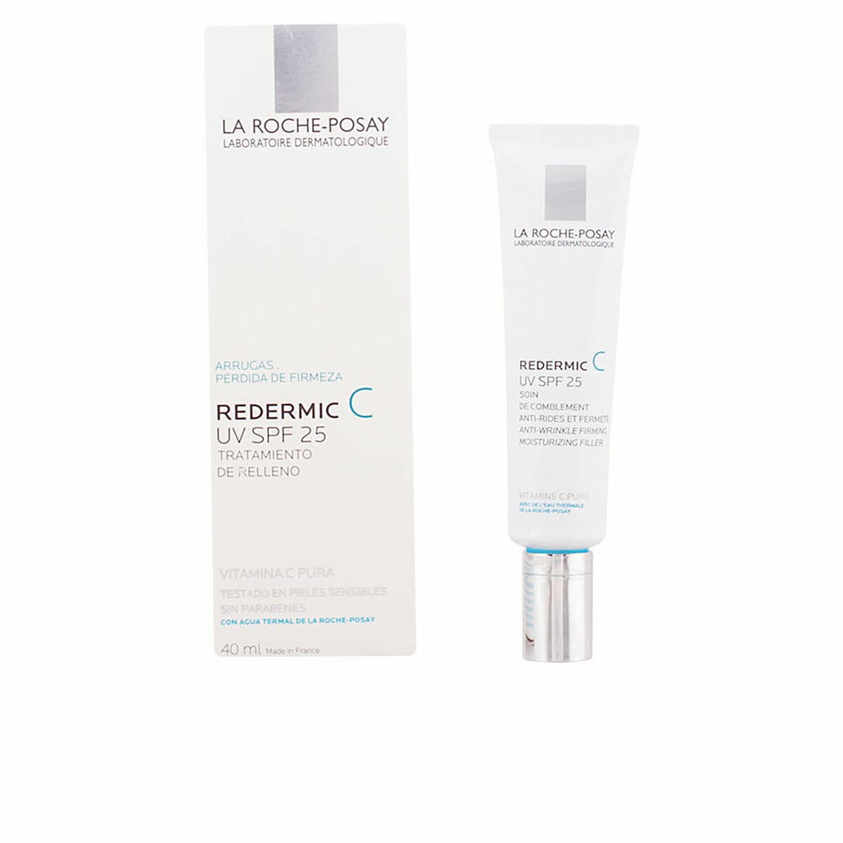 Tratamiento Facial Reafirmante La Roche Posay REDERMIC UV Spf 25 40 ml