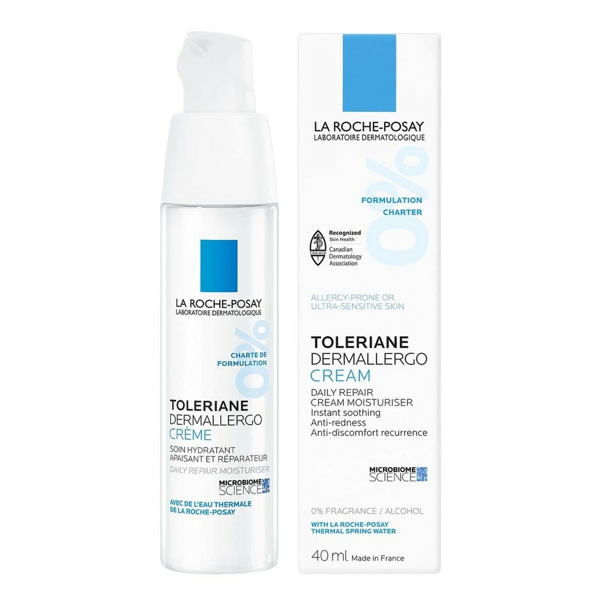 Crema Facial Hidratante La Roche Posay Toleriane Dermallergo 40 ml Piel alérgica