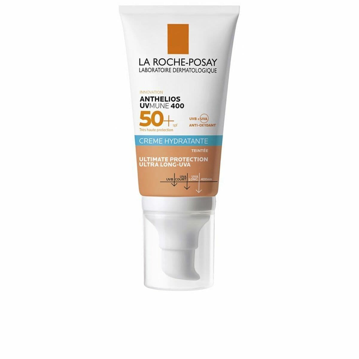 Sonnenschutz mit Farbe La Roche Posay Anthelios Uvmune Spf 50 Spf 50+ 50 ml Creme