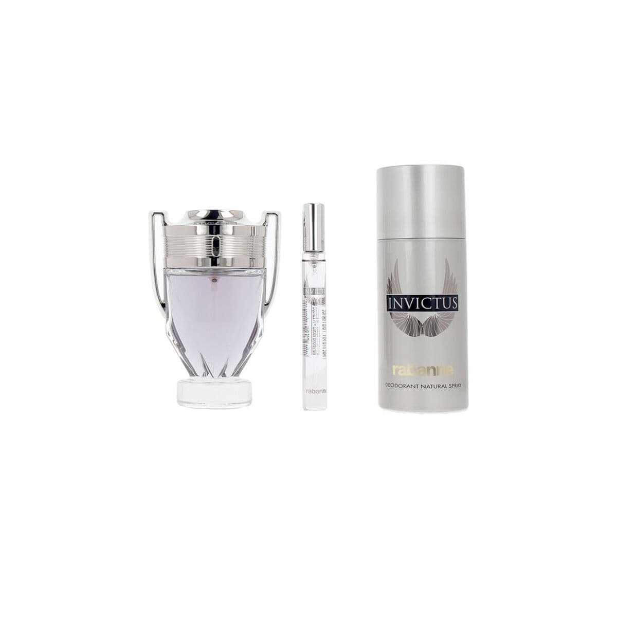 Set de Perfume Hombre Paco Rabanne INVICTUS 3 Piezas