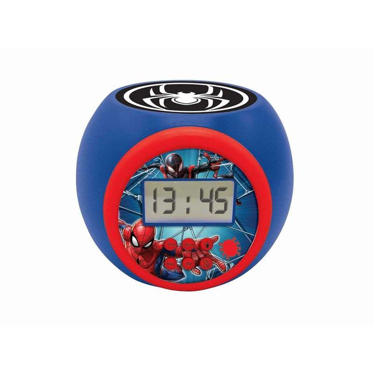 Reloj Despertador Lexibook Spiderman Proyector