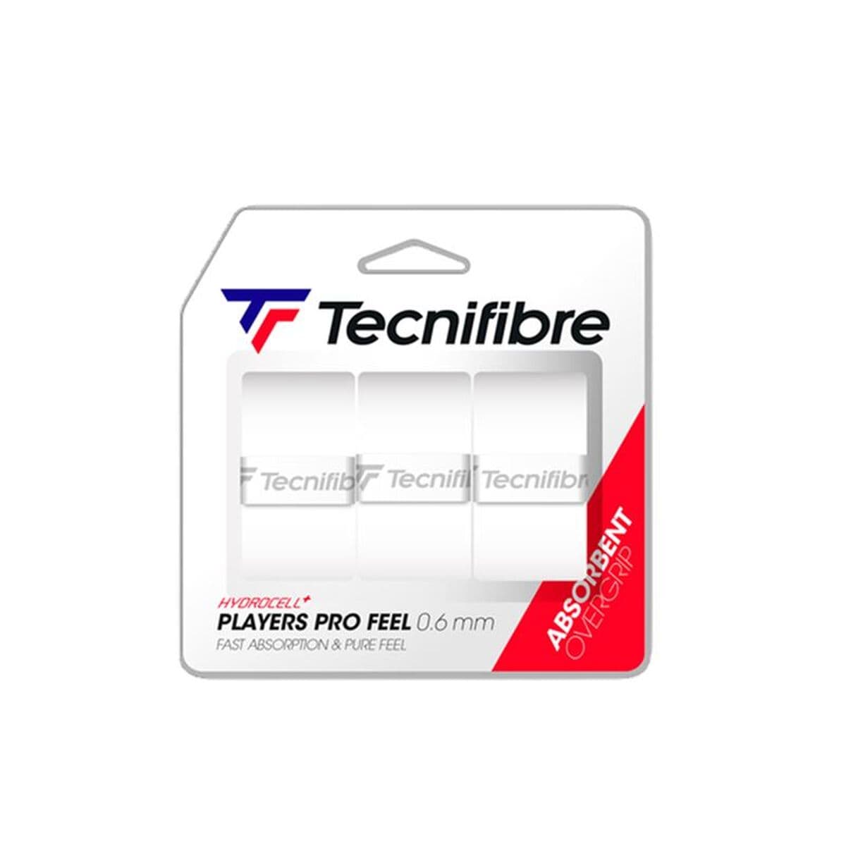 Tennis Übergriffband Tecnifibre 52PLAPROWH Weiß