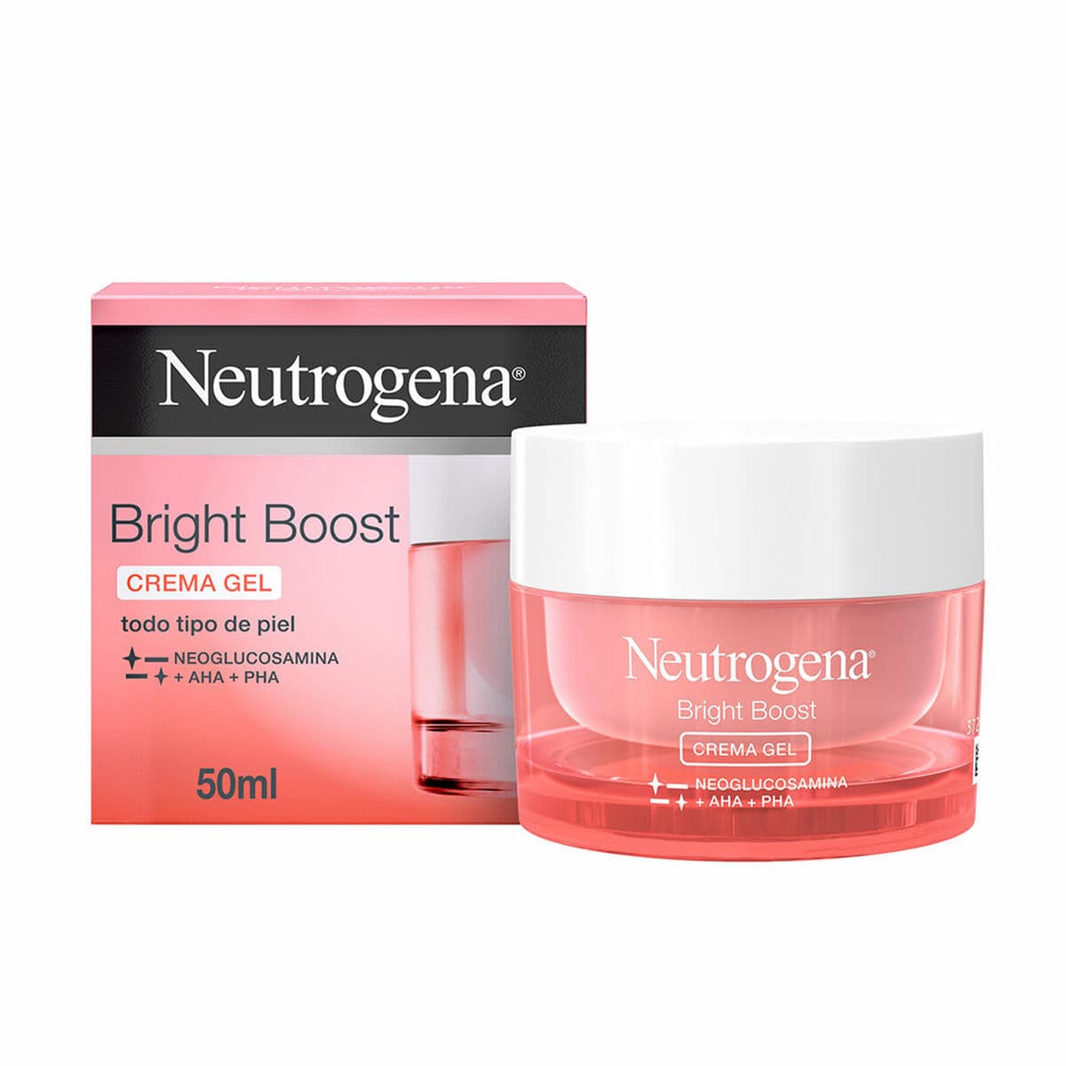 Crema Facial Neutrogena Bright Boost 50 ml Iluminador
