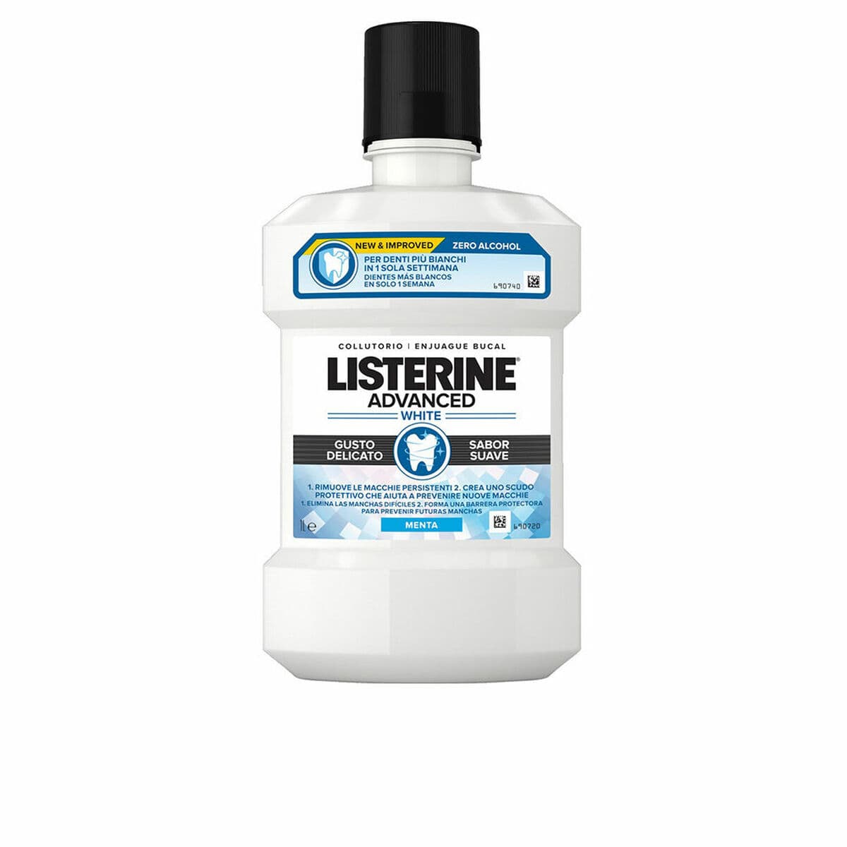Burnos plovimas Listerine ADVANCED WHITE 1 L