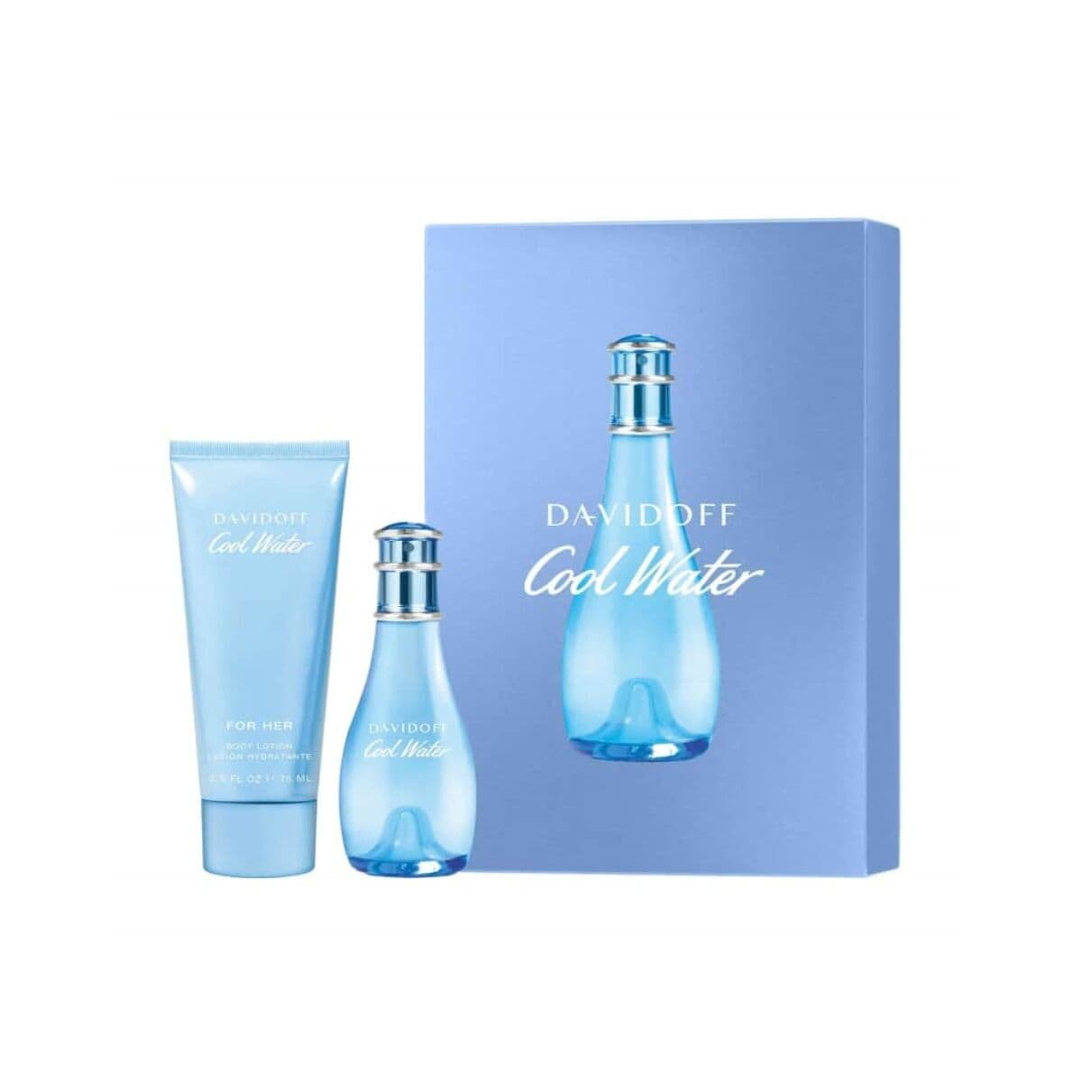 Moteriškų kvepalų rinkinys Davidoff Cool Water EDT