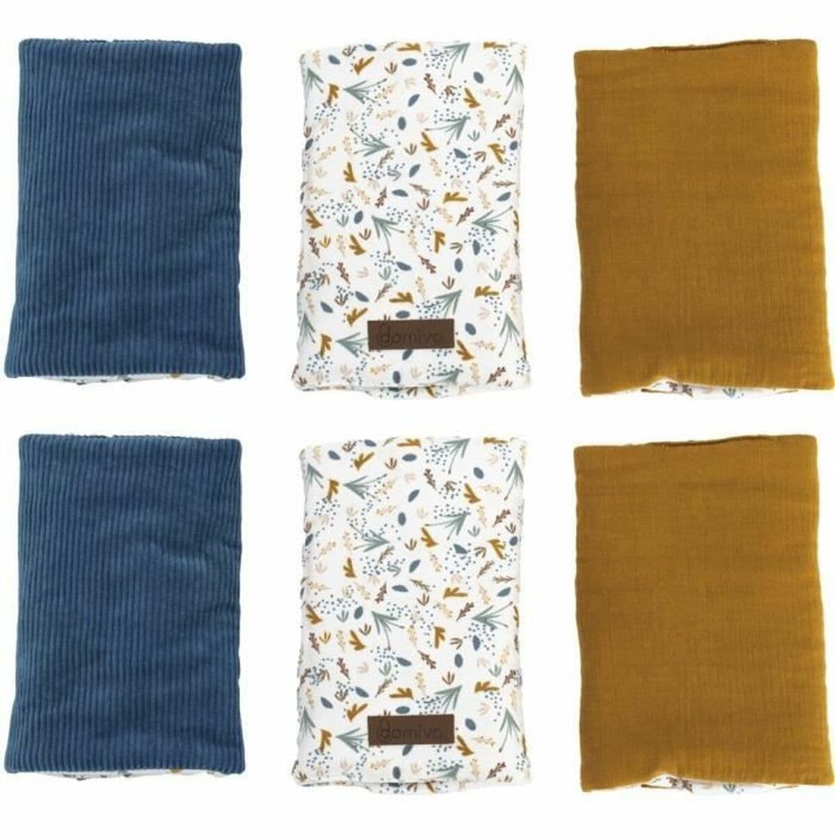 Protector de Cuna Domiva Marrón 25 Piezas