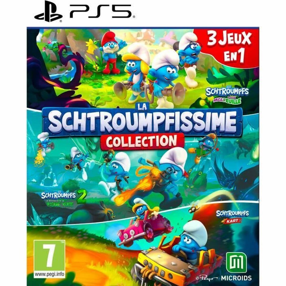 PlayStation 5 Videospiel Microids La Schtroumpfissime Collection