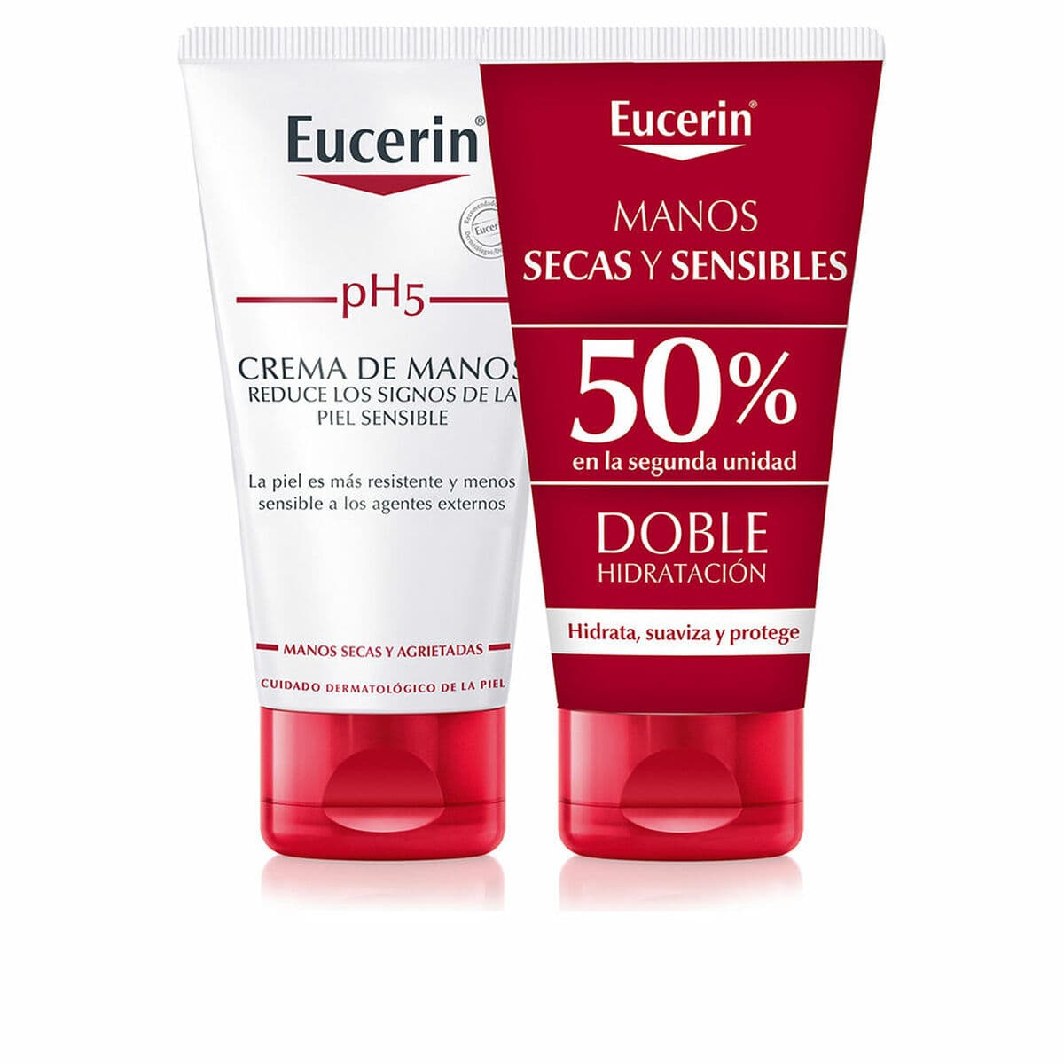 Crema de Manos Eucerin Crema De Manos Lote 75 ml 2 Unidades