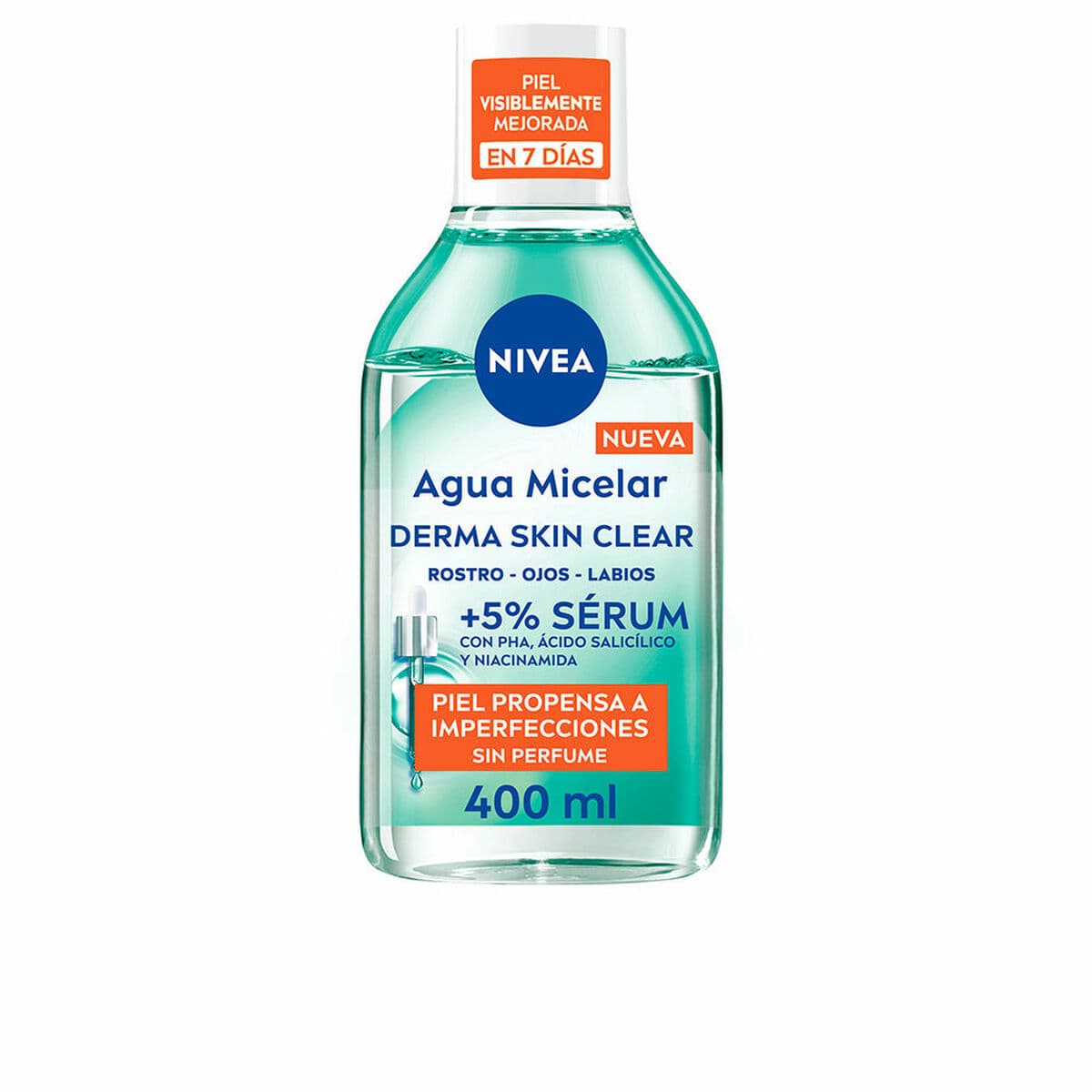Agua Micelar Nivea Derma Skin 400 ml