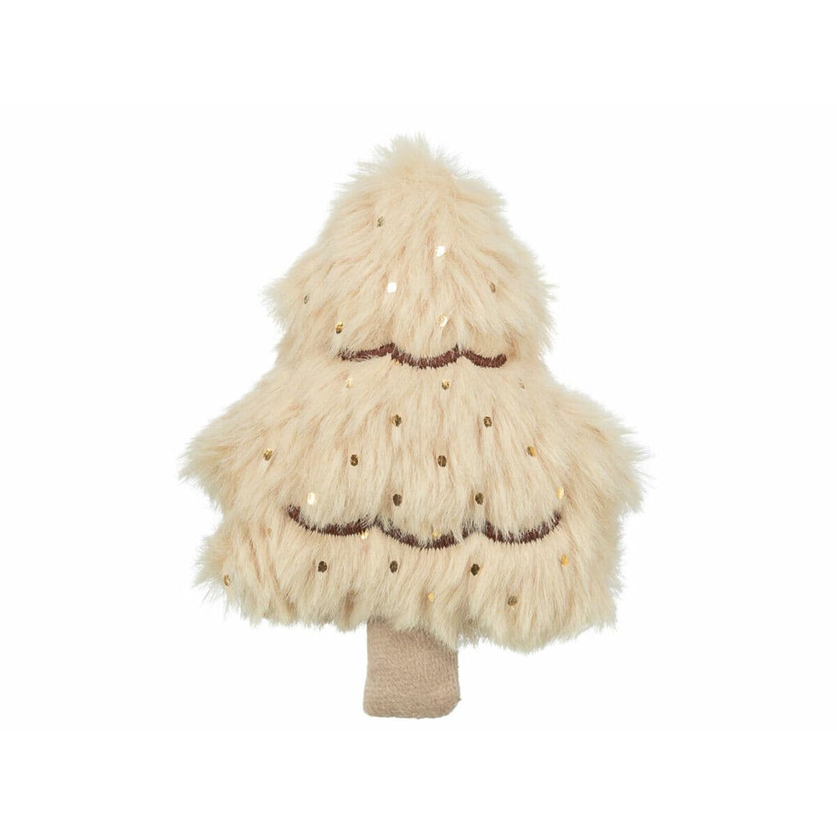 Kuscheltier für Hunde Trixie Beige Polyester Weihnachten Tanne 9,5 cm