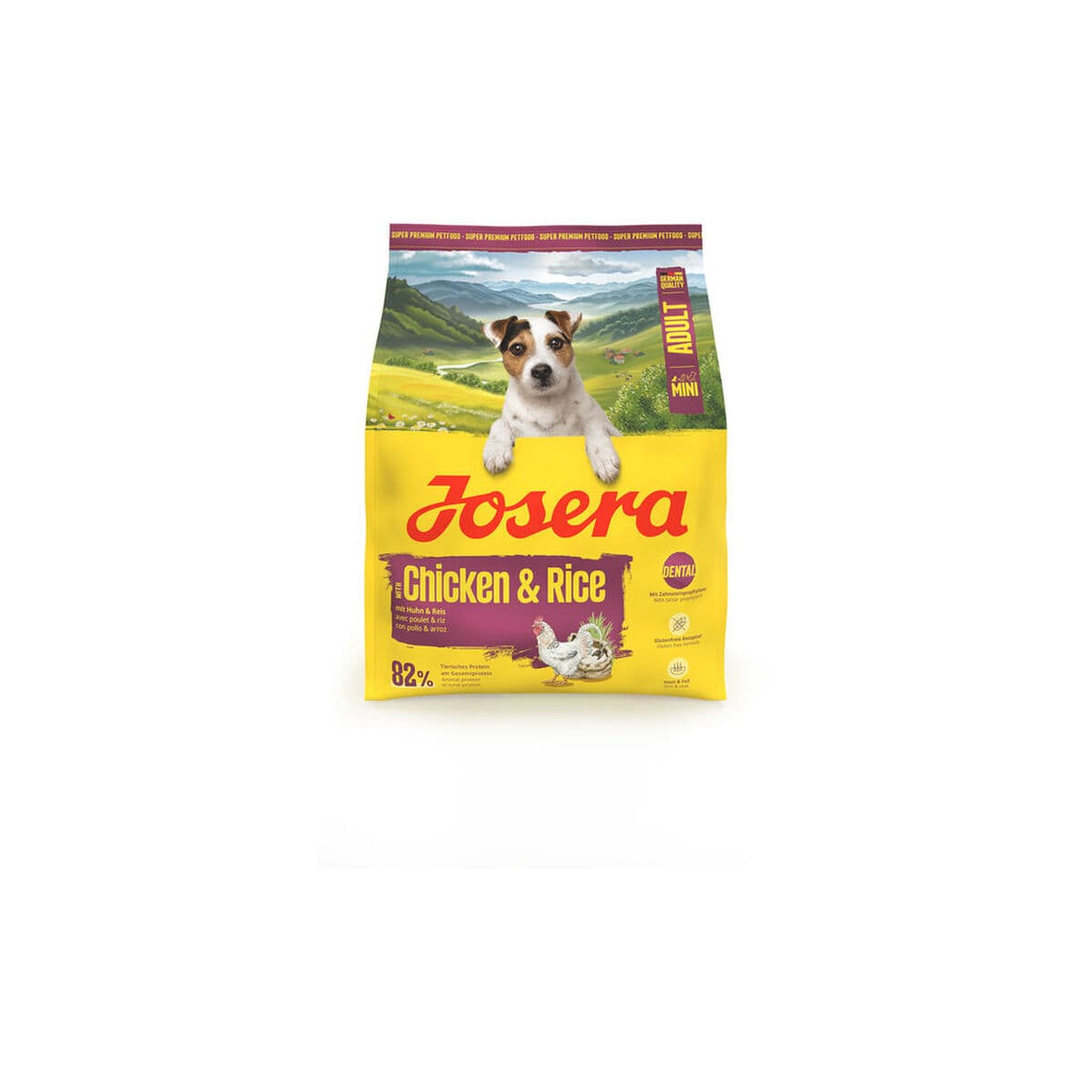 Futter Josera Mini Adult Huhn Reis 900 g