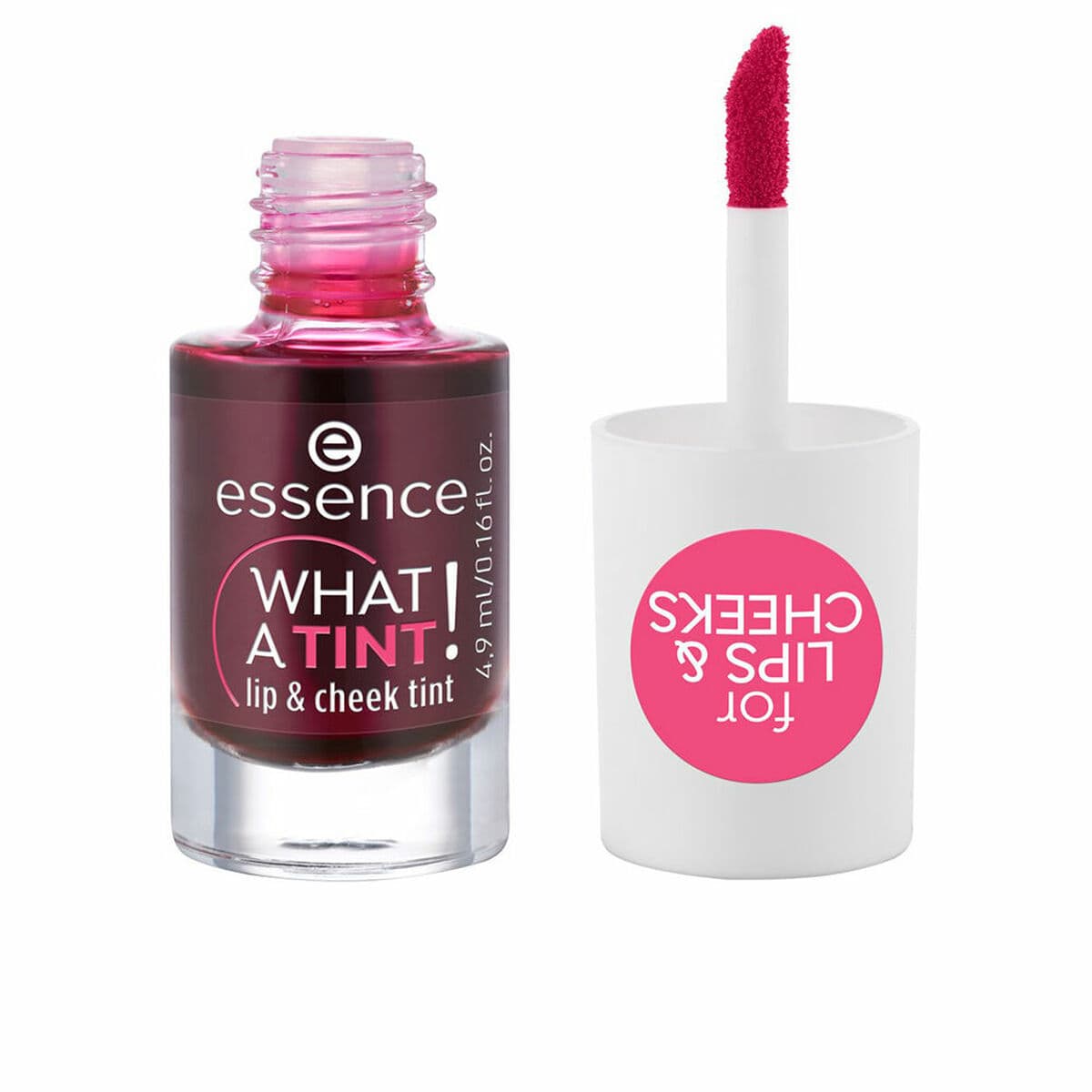 Tonalidade para Maçãs do Rosto e Lábios Essence What A Tint! Nº 01 Kiss from a rose Nº 01-Kiss From A Rose 4,9 ml