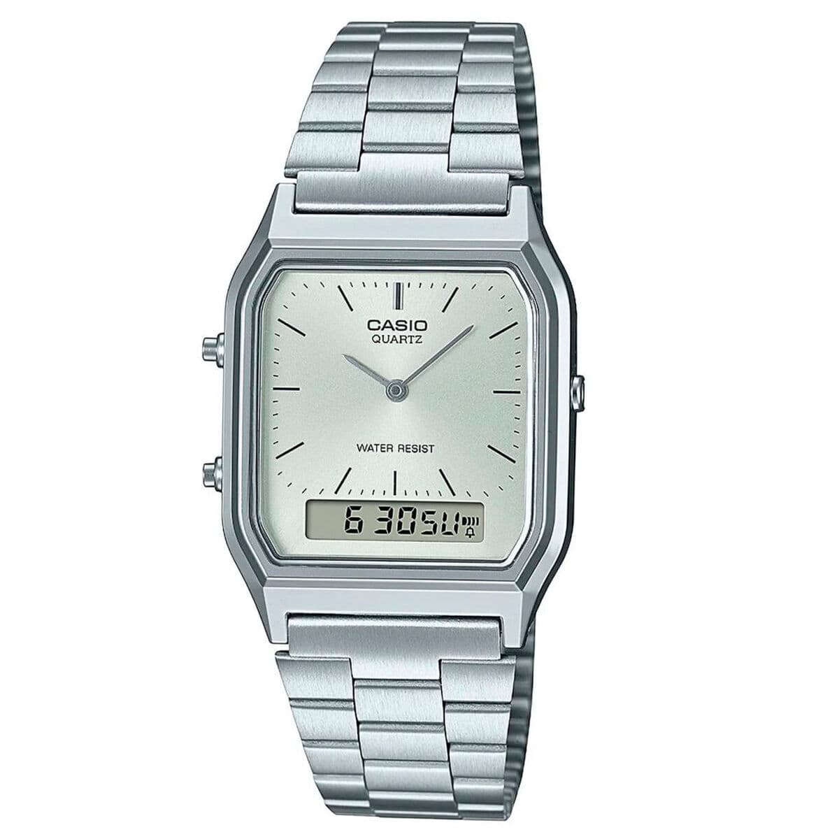 Laikrodis moterims Casio EDGY COLLECTION SUNRAY DIAL - SILVER