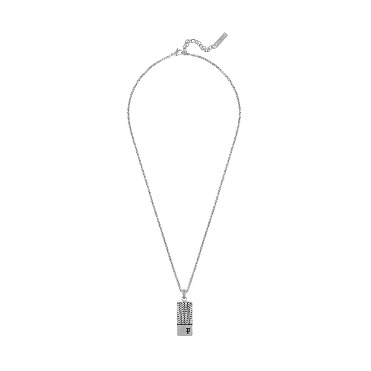 Vyriški karoliai Police PEAGN0078101 Sidabras