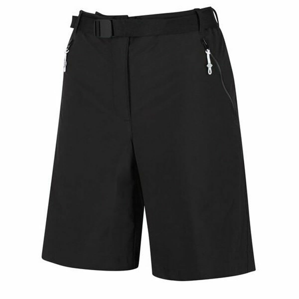 Pantalón Corto Deportivo Regatta Chaska Short II Negro Montaña