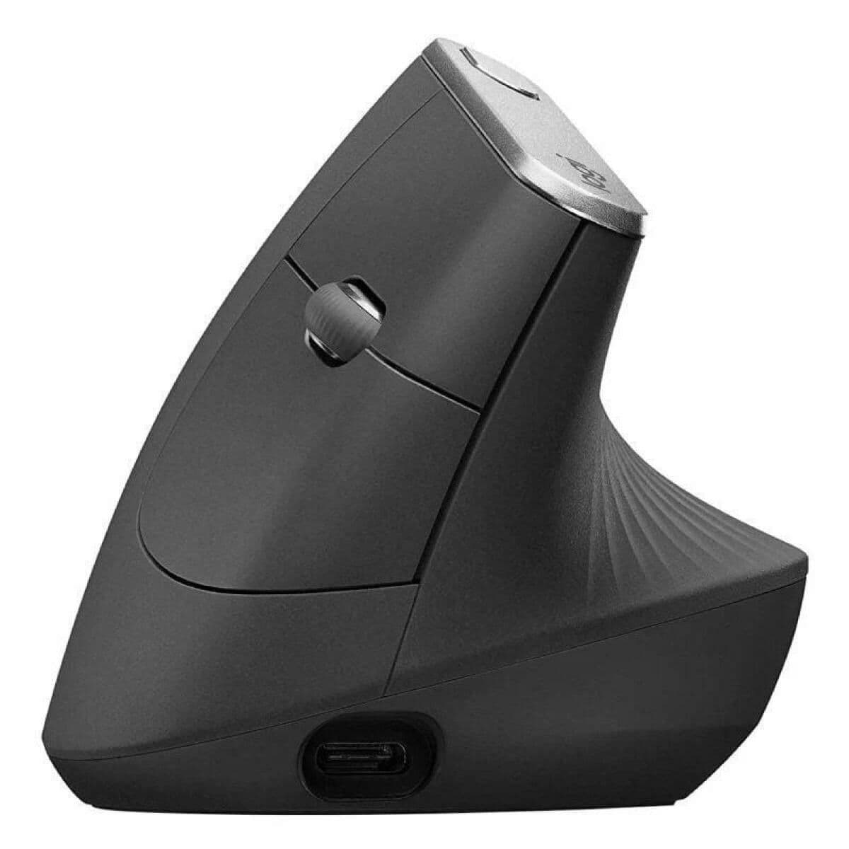 Drahtlose optische Maus Logitech MX Vertical 4000 dpi Grau Stahl 4000 dpi