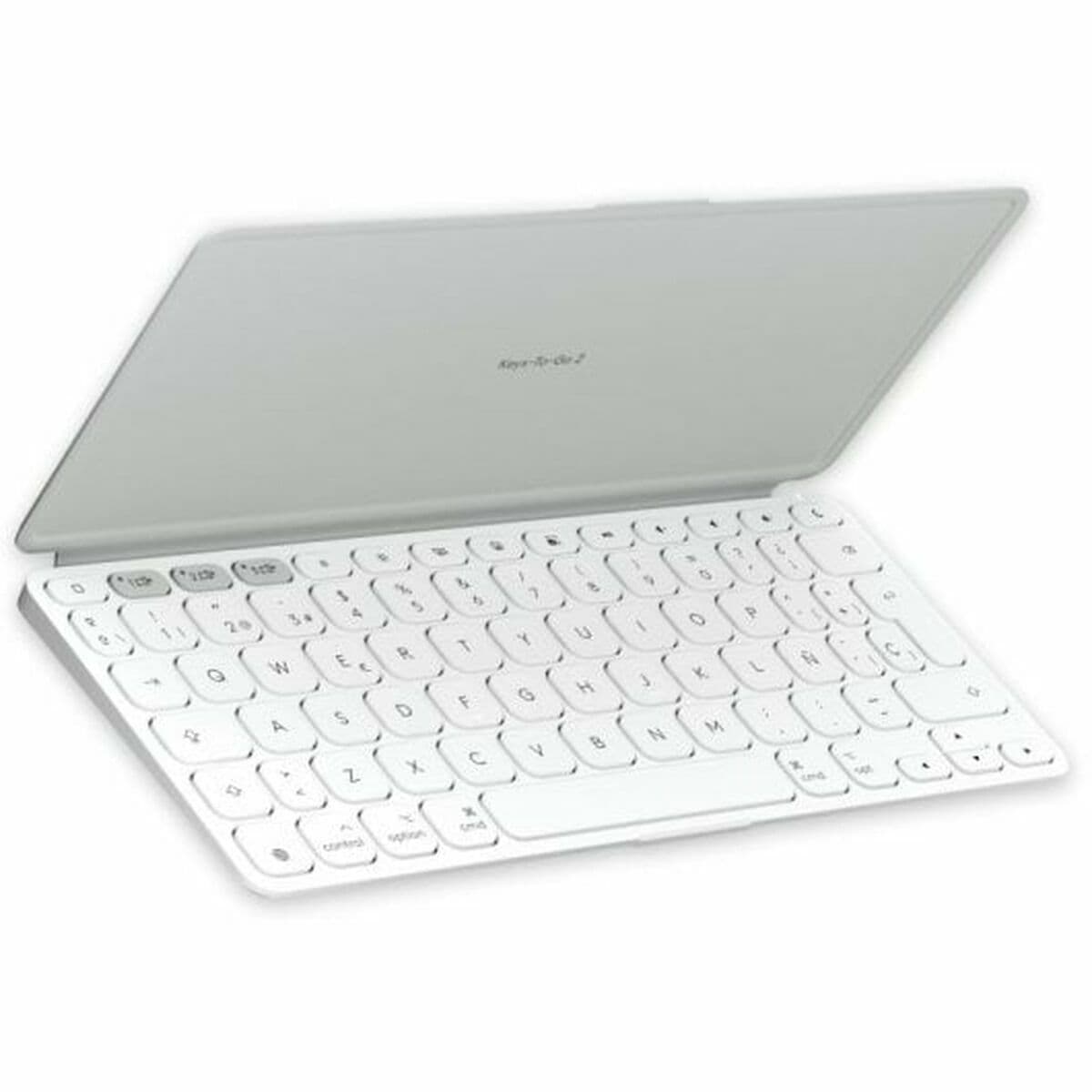Clavier Bluetooth Logitech 920-013011 Espagnol Qwerty Gris Blanc/Gris