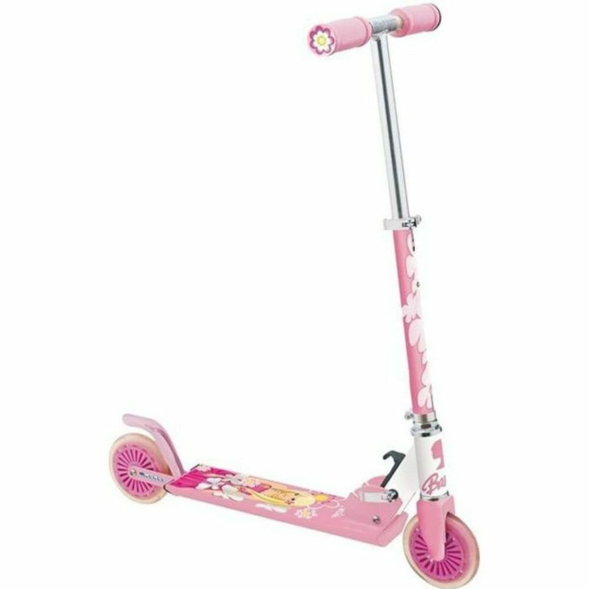 Patinete Barbie Infantil Rosa